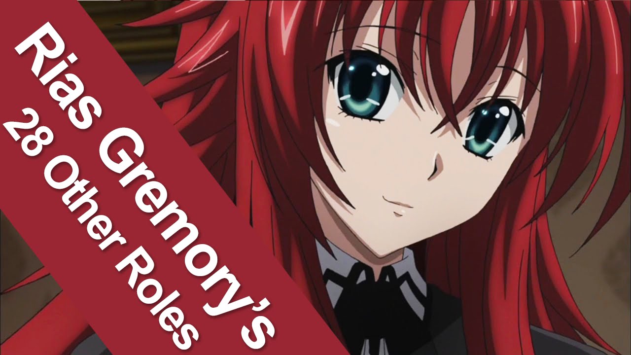 28 Characters That Share The Same Voice Actress As High School DxD's Rias Gremory