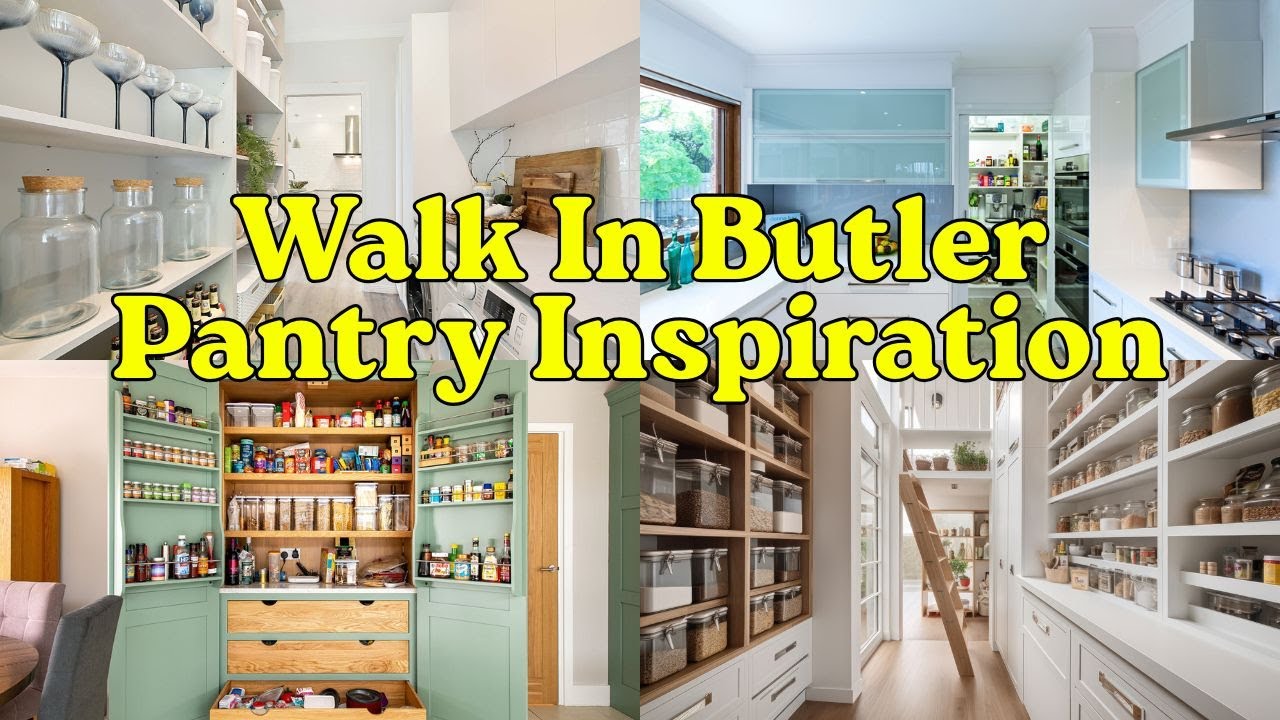 Лучшие идеи для кладовой в стиле «Waller Pantry» для организованной и красивой кухни. Дизайн небо...