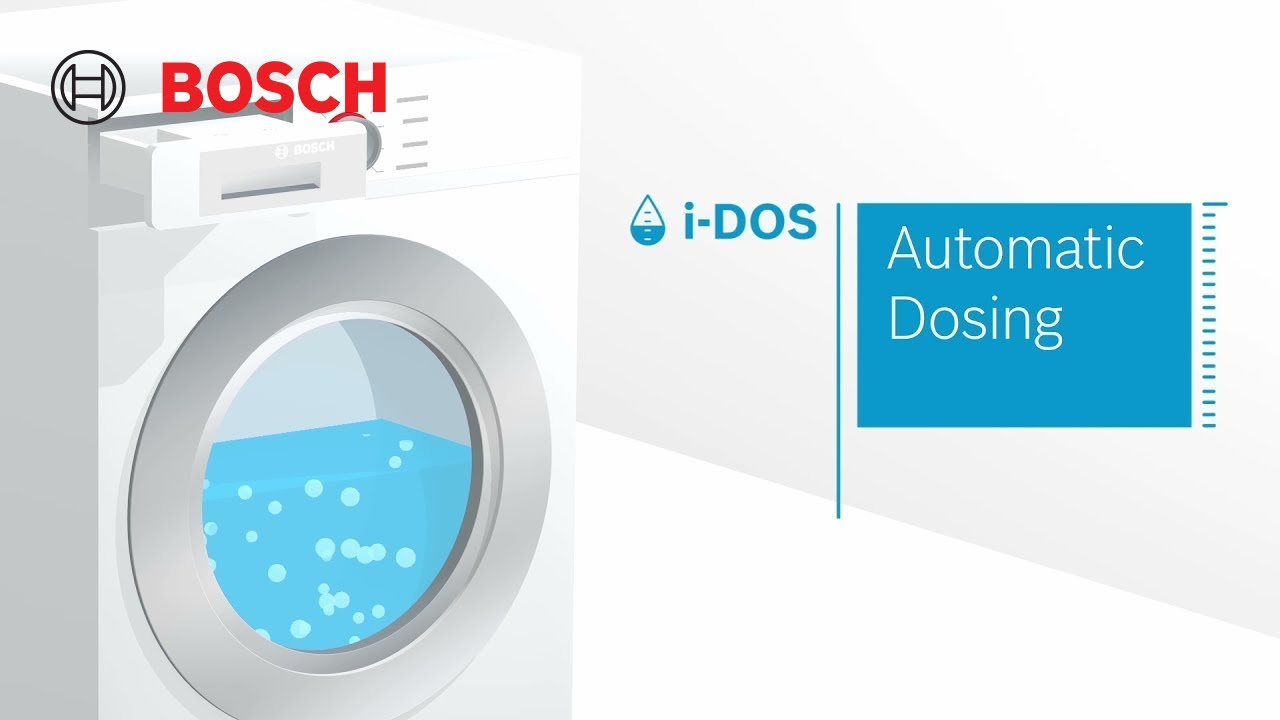 Bosch Washing Machine i-DOS System Explained