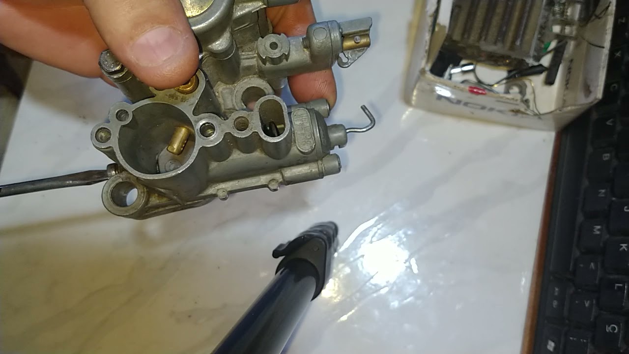 Regulagem do AR( fluxo)  carburador de #vespapx200
