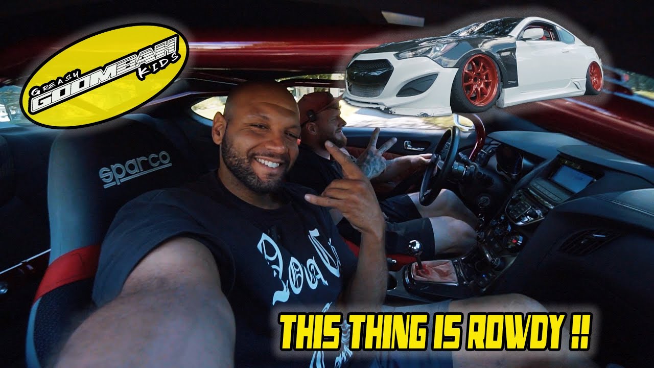 Big turbo 2.0T Genesis Coupe R Spec... This thing is rowdy!