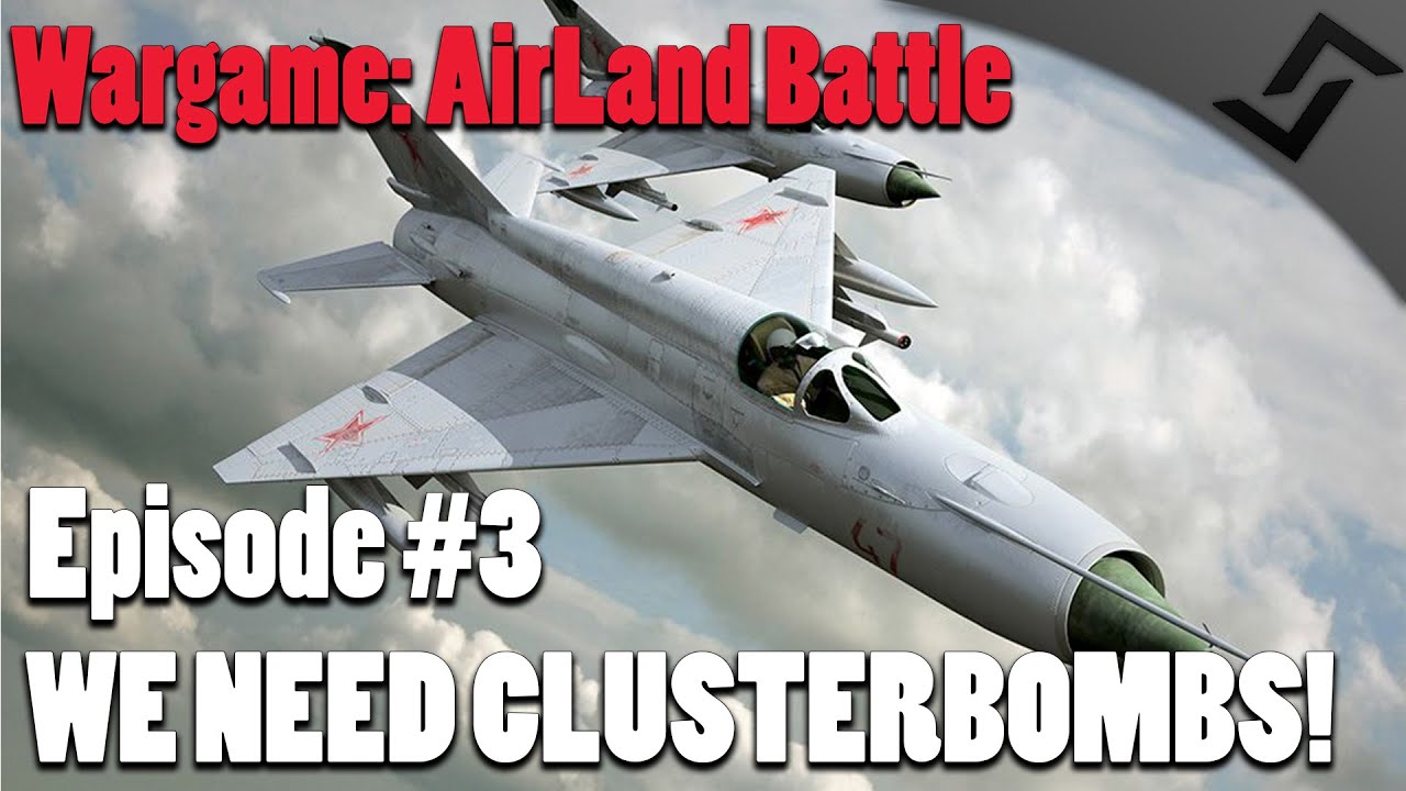 Wargame: AirLand Battle - Zhukov Campaign #3 - WE NEED CLUSTERBOMBS!