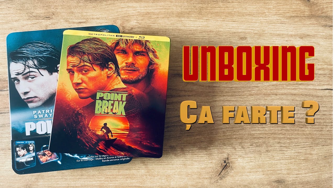 POINT BREAK - Steelbook 4K - Unboxing