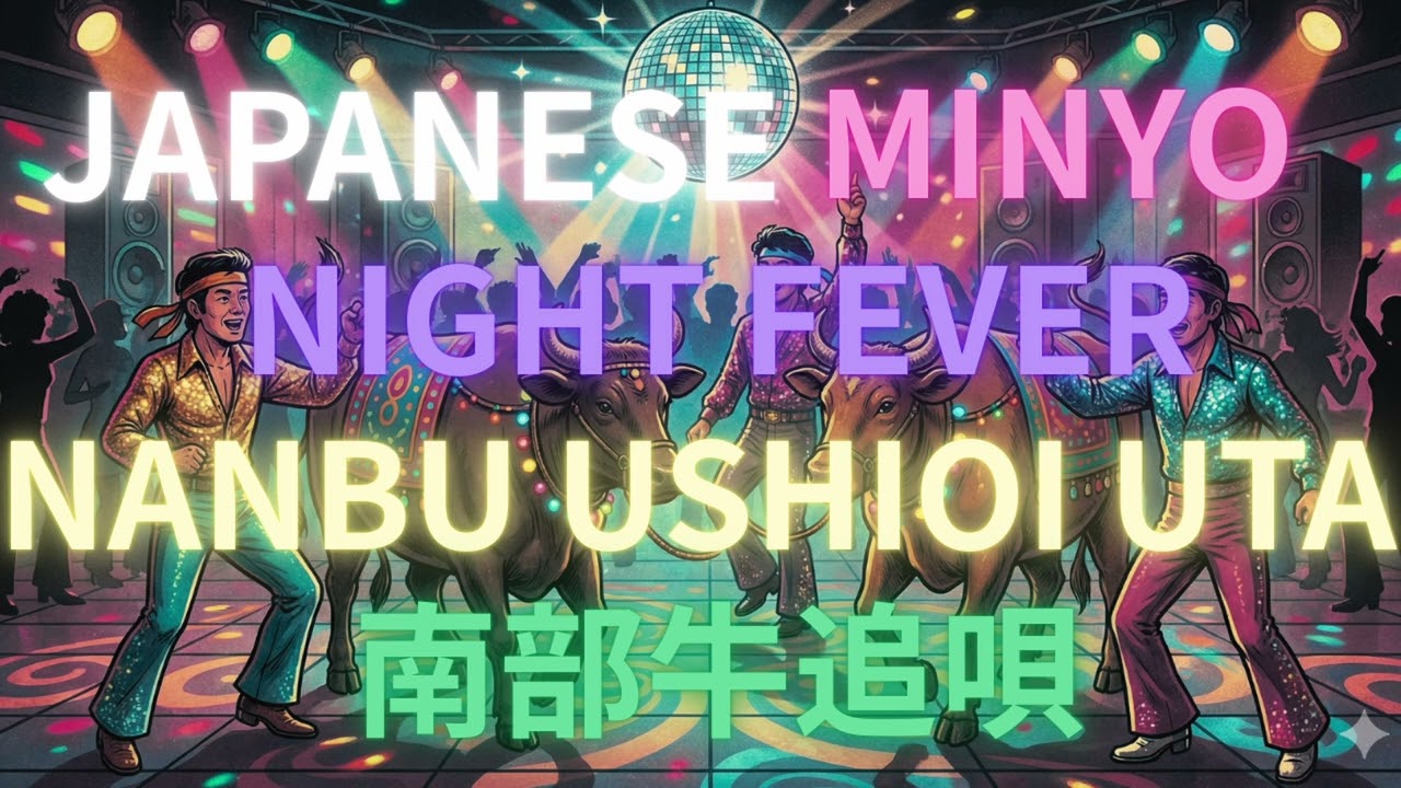 NANBU USHIOI UTA [JAPANESE MINYO NIGHT FEVER] ｜ 南部牛追い唄（岩手民謡）