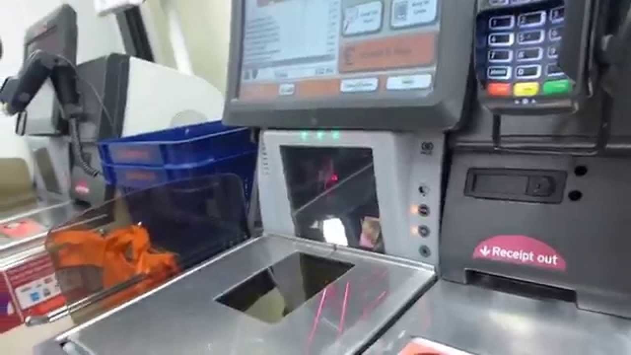 SELF PAYING MACHINE IN SAINSBURY'S