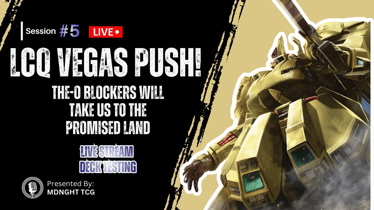 LCQ Vegas Push! The-O Blockers will Show OUT! | MSA Live Stream Deck Testing