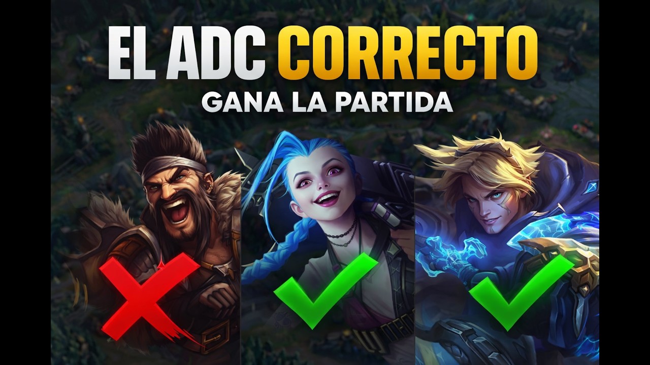 Si jug&aacute;s adc necesitas saber esto para subir a high elo (Conceptos de ADC)