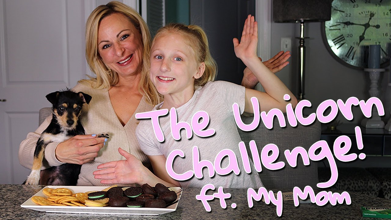 Unicorn Challenge Ft. My Mom | Clara's World