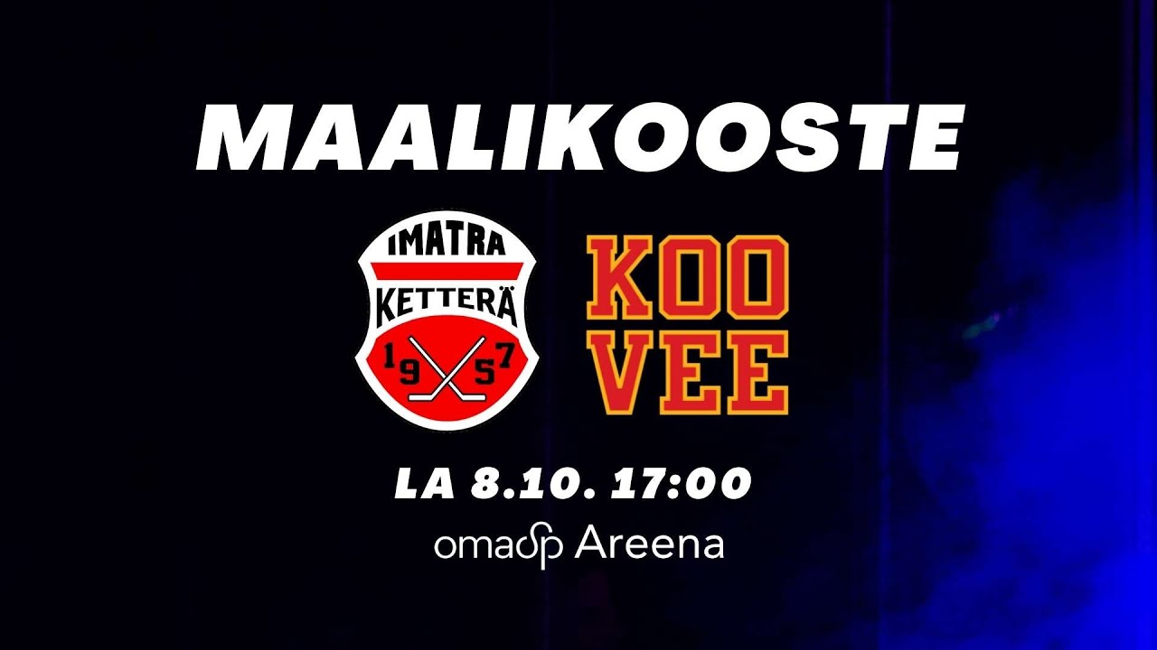 Maalikooste: Ketterä - Koovee 4-2 I 8.10.2022