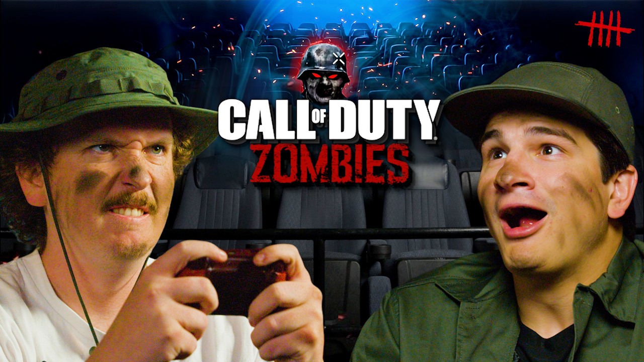 We Played COD Zombies in a Movie Theater to Survive the Apocalypse