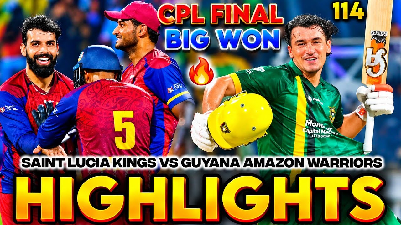 Jamaica Kingsmen vs Antigua and Barbuda Falcons CPL Final Highlights 2026 | JKM vs ABF Final 2026