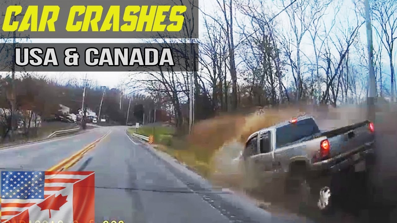 Car Crashes in America (USA & CANADA) 2016 # 7