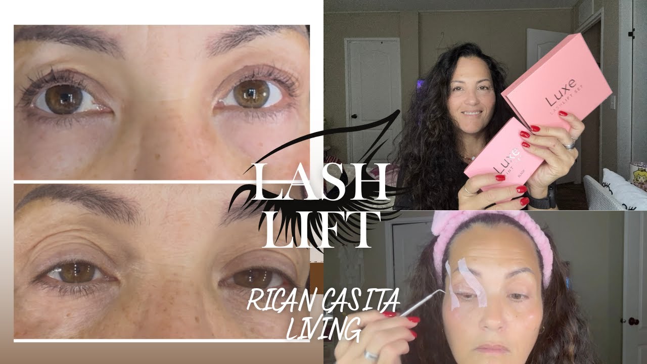 Me hago mi permanente de pestañas / LASH LIFT LUXE