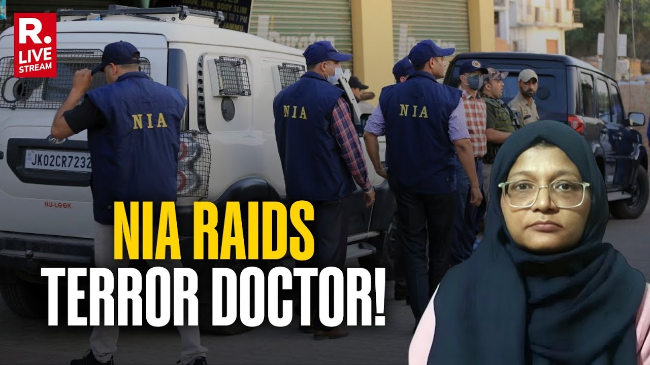 Delhi Blast Probe LIVE: NIA Raids At Terror Doctor Shaheen's Residence | Lucknow