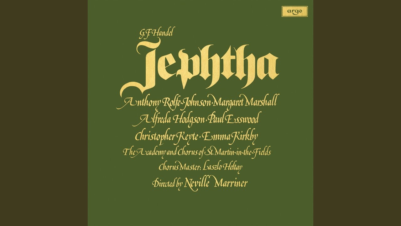 Handel: Jephtha, HWV 70, Act III: Waft Her, Angels, Through the Skies