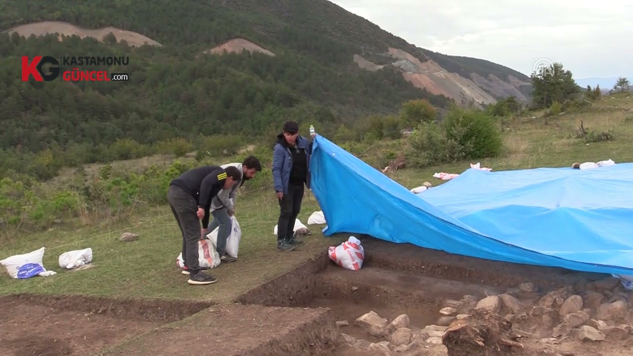 Kahin Tepe'de kazıların bu yılki b&ouml;l&uuml;m&uuml; tamamlandı