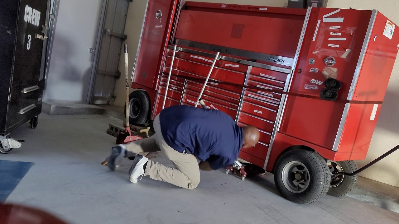 OVER 1000 LB SNAP-ON BOX MOVE---BY MYSELF 💪🏾🤓