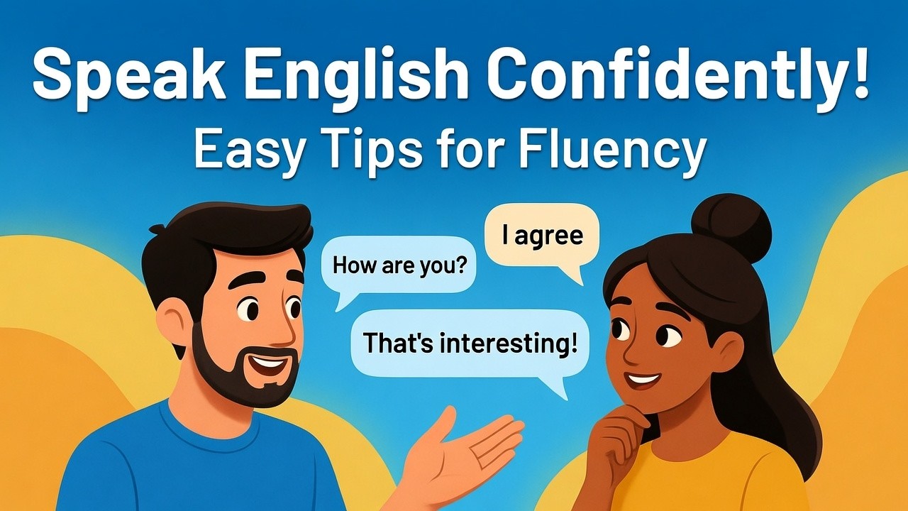 How to Speak English Confidently  Easy Techniques to Improve Your Fluency