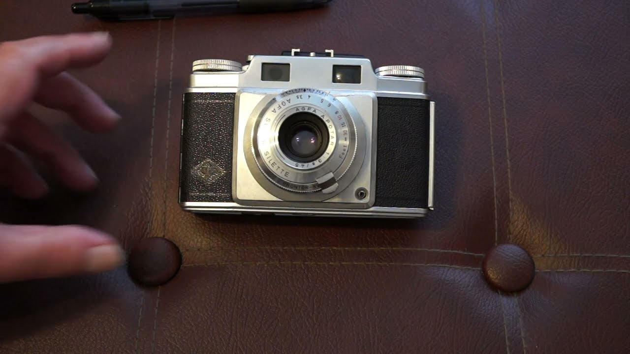 The Agfa Super Silette 1955 Range Finder used as intended