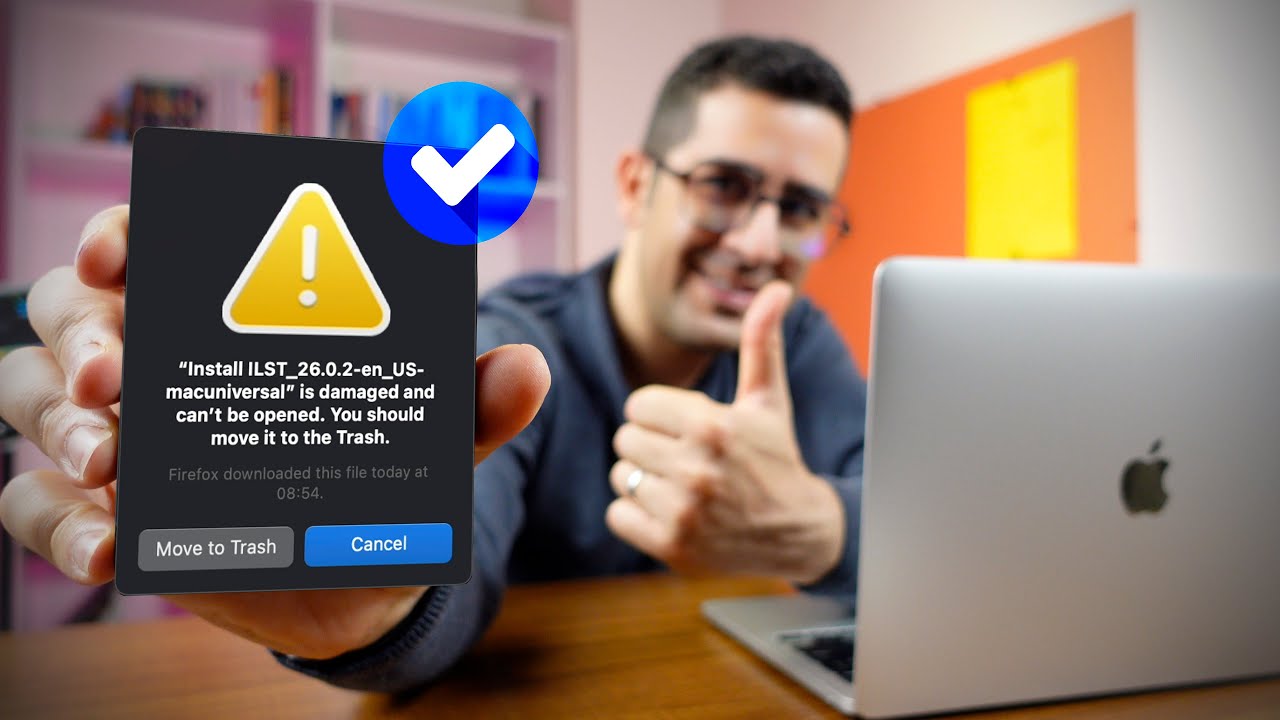 راه حل ارور دمیج فایل موقع نصب نرم افزارها روی مک بوک - is Damaged and cant be opened solution