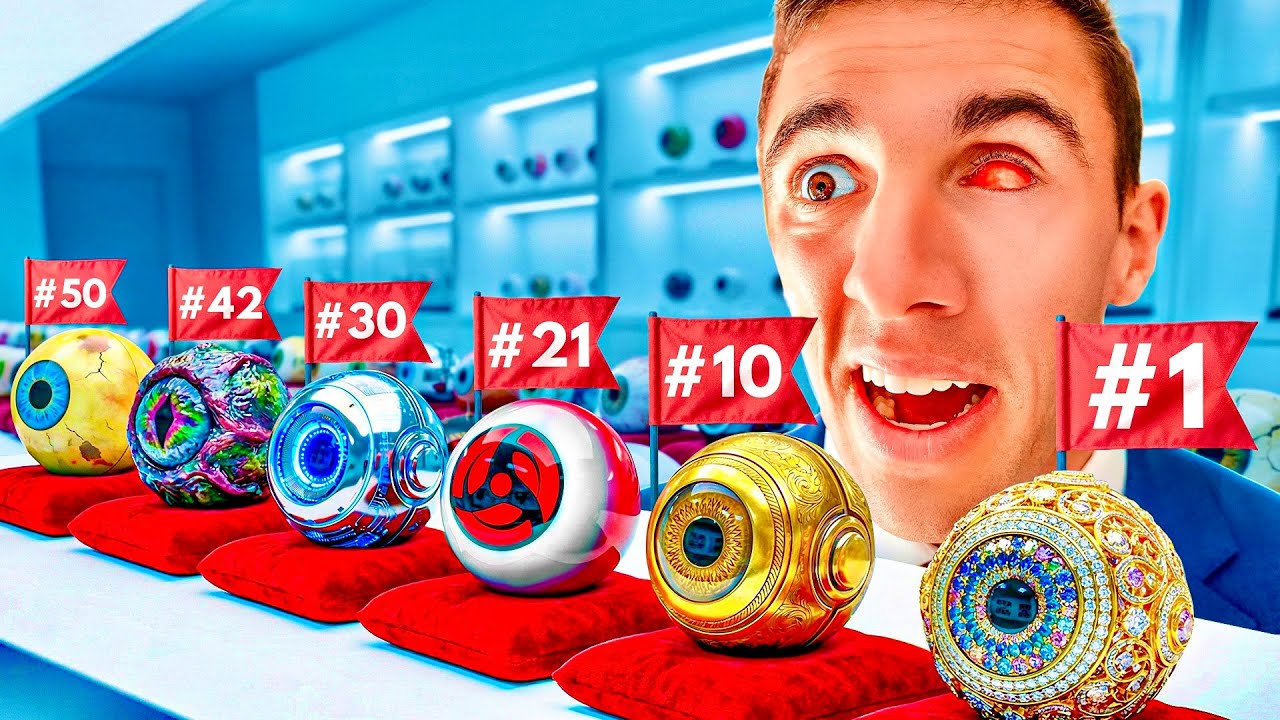 I Ranked my EYEBALL Collection From WORST to BEST