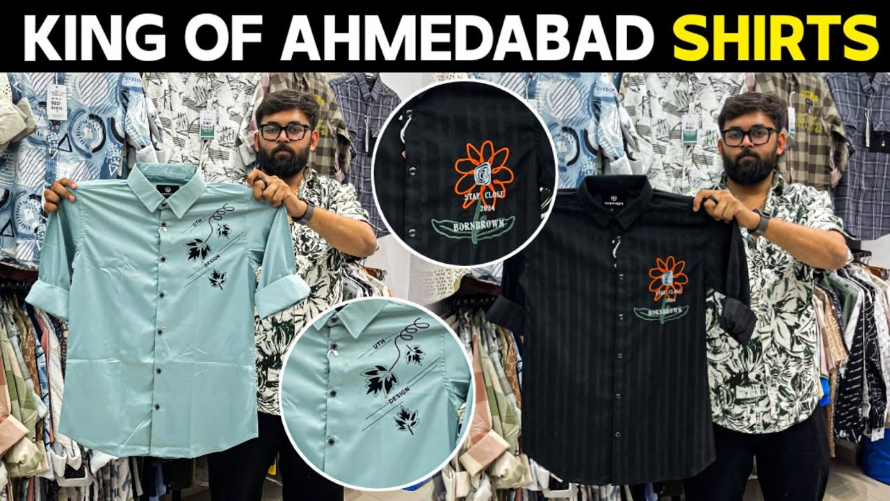King of ahmedabad shirts🔥 / Elenzia garments / Ahmedabad shirts manufacturer / Shirt wholesalers