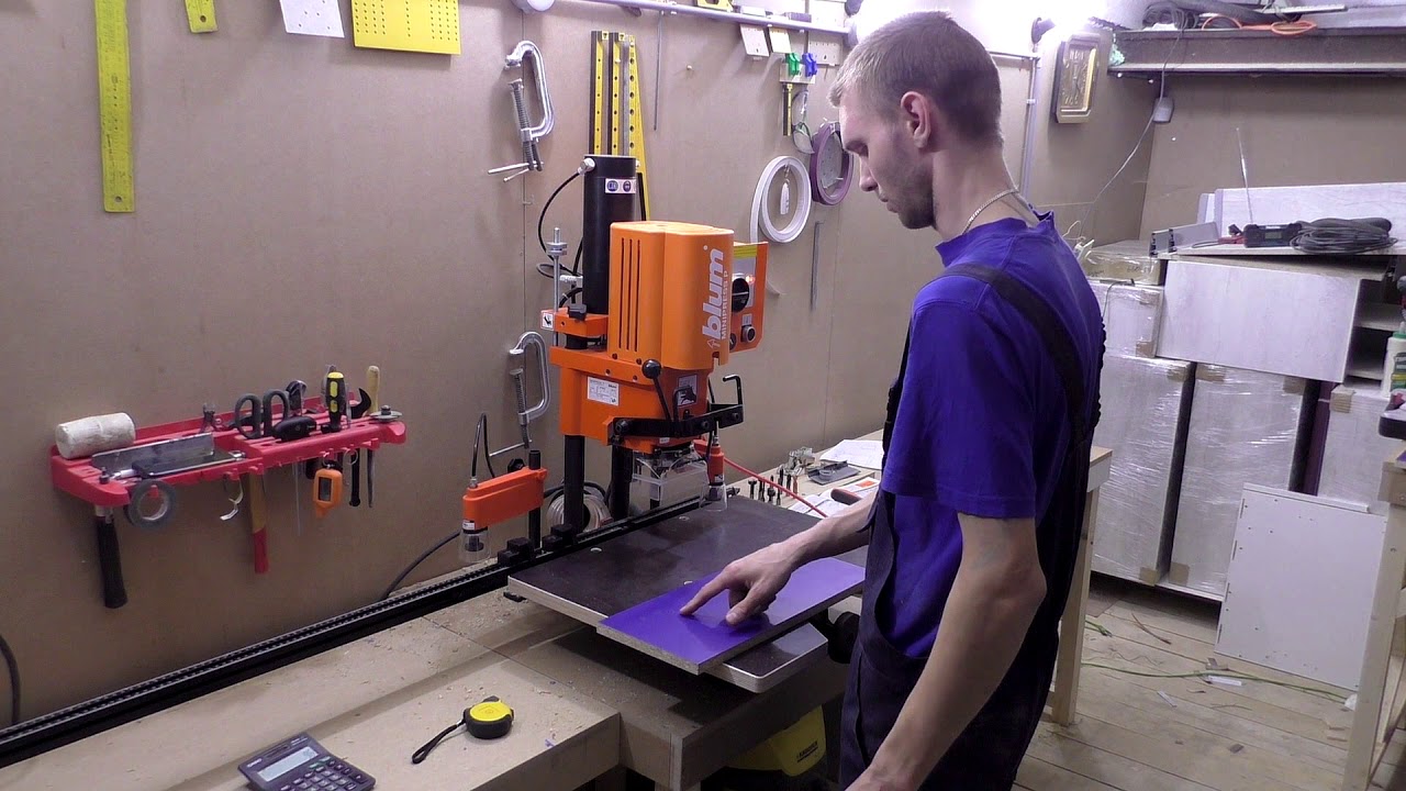 MINIPRESS P BLUM. Система 32. Настройка станка