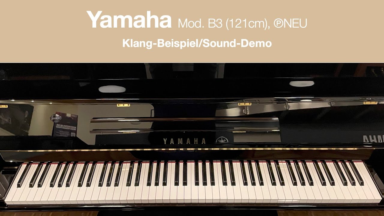 Yamaha • B3 (121cm) - neu