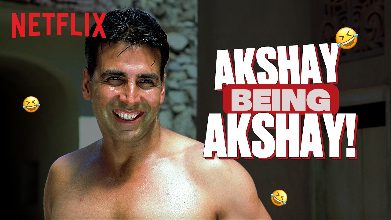 Акшай Кумар получил сертификат мастихора на 5 минут подряд! | Netflix India