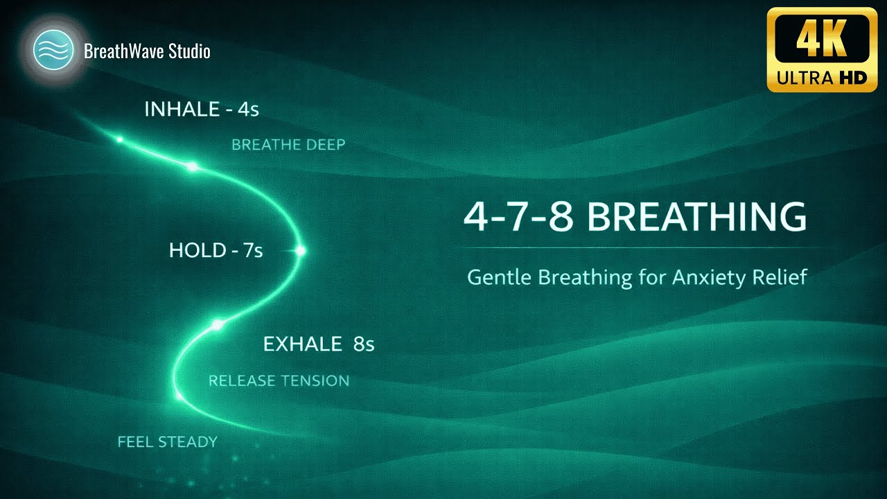 4-7-8 Breathing for Relaxation | Simple & Gentle