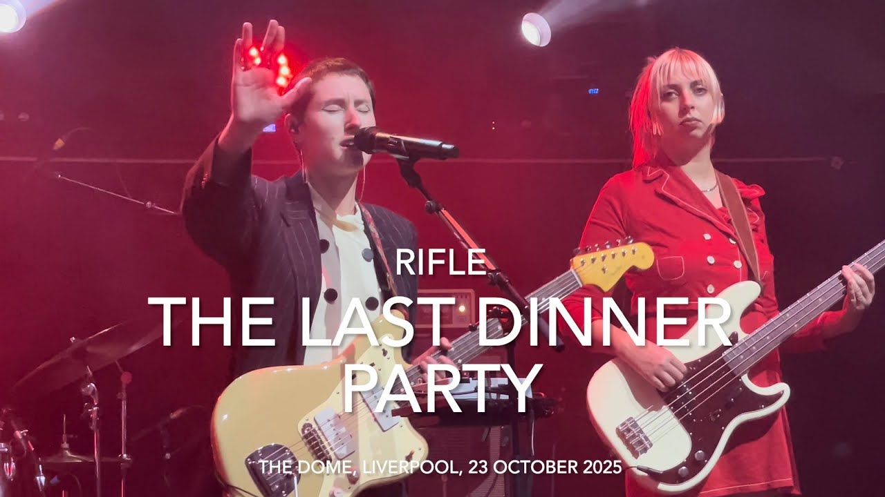 The Last Dinner Party - Rifle - Live 4k @ The Dome, Liverpool, 23 October 2025