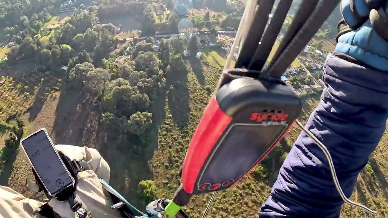 LANDING ON A SOCCER FIELD IN MEXICO