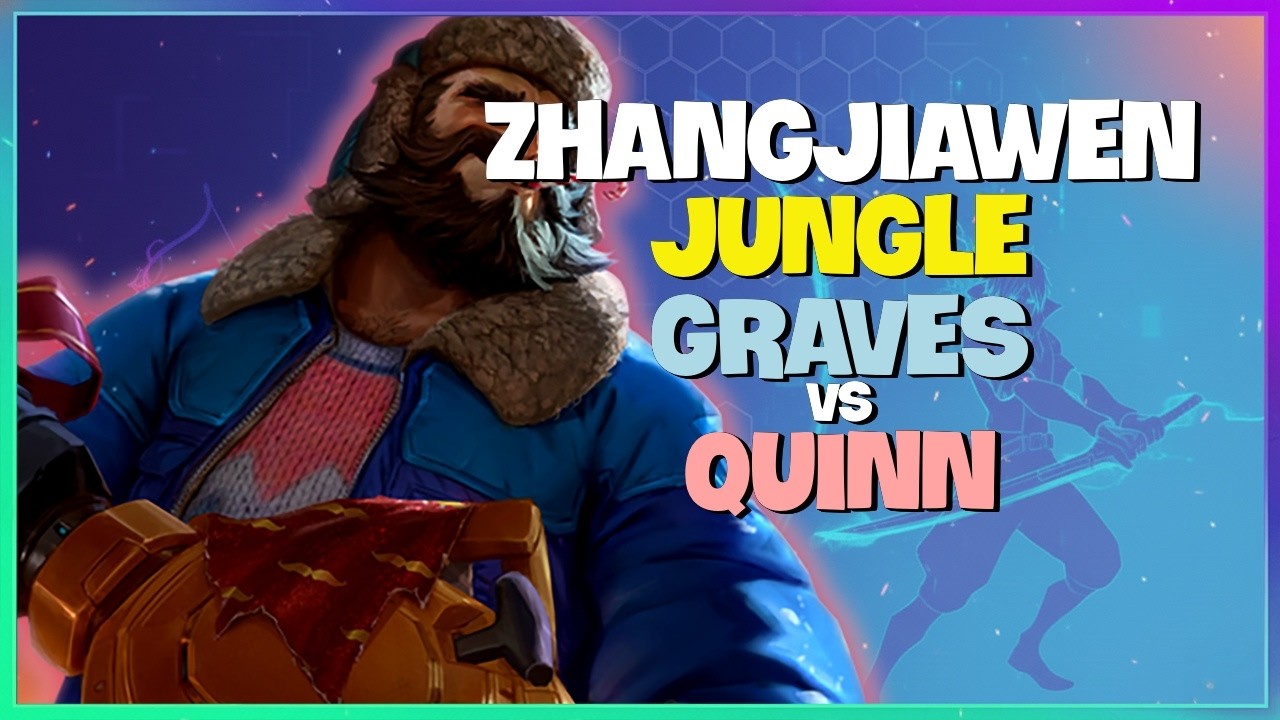 Rank 1 Graves : This Dude is WRECKING the Super Server Quinn with INSANE Damage - Engsub