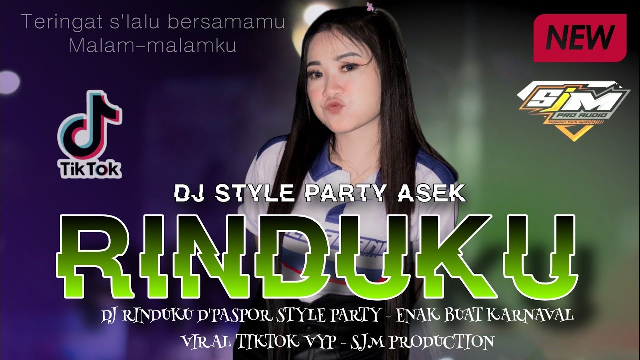 DJ RINDUKU D'PASPOR STYLE PARTY 🎉 || SJM PRODUCTION