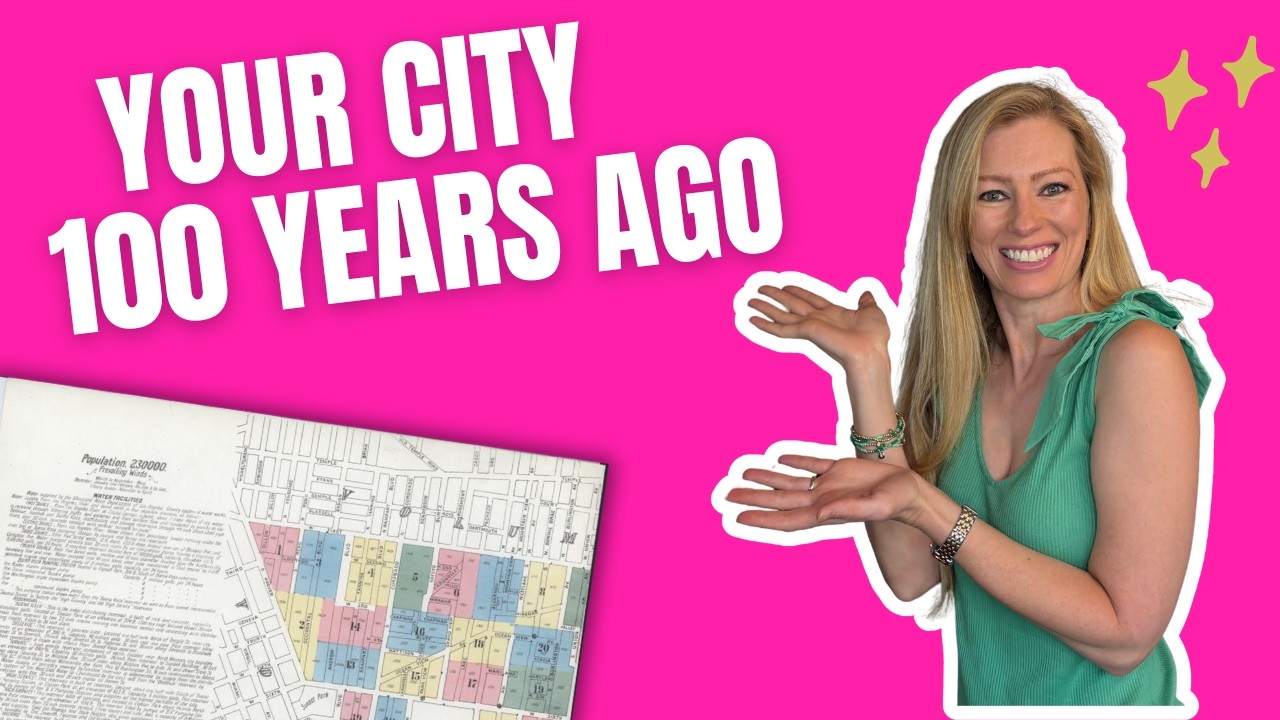 What Your City Looked Like 100 Years Ago (Sanborn Maps Explained)