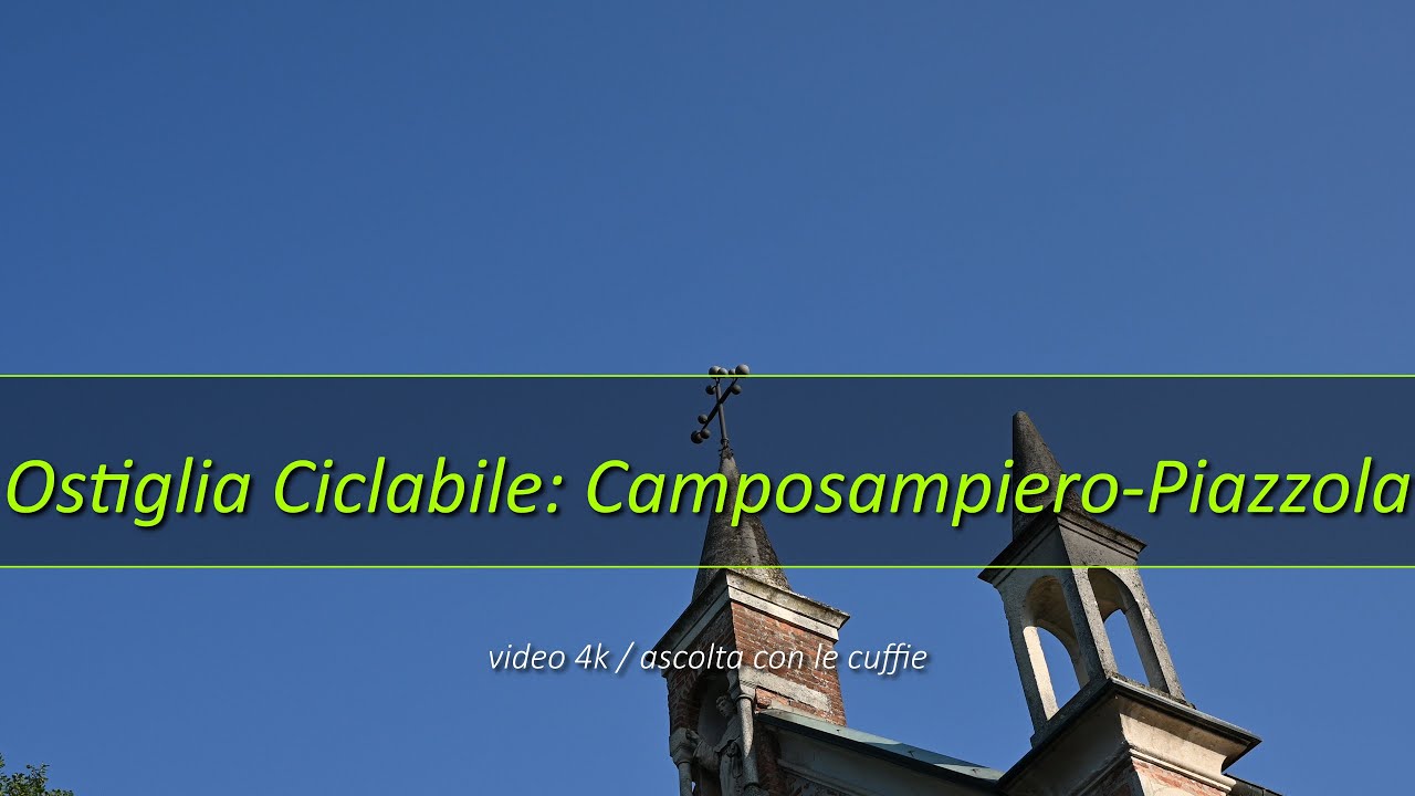 Ostiglia Ciclabile (n.3), tratta Medio Brenta: Camposampiero  Piazzola sul Brenta