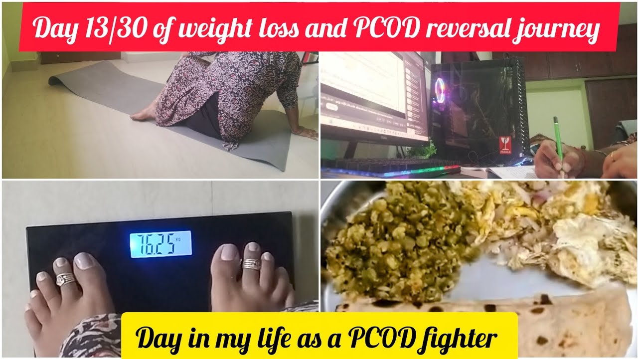 Day 13/30 Daily tales of PCOD and Me ✨💗 | PCOD reversal challenge | 30 days weight loss challenge 