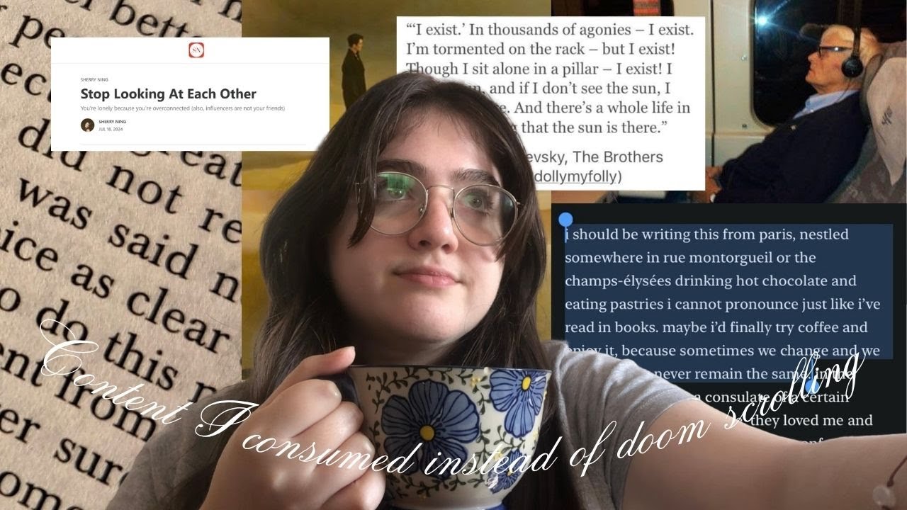Content I consumed instead of doomscrolling