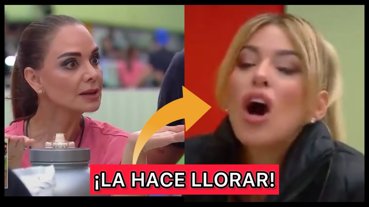 ¡Lupita Jones hace llorar a Oriana Marzoli tras discusión! #lcdlf6 #telemundorealities 