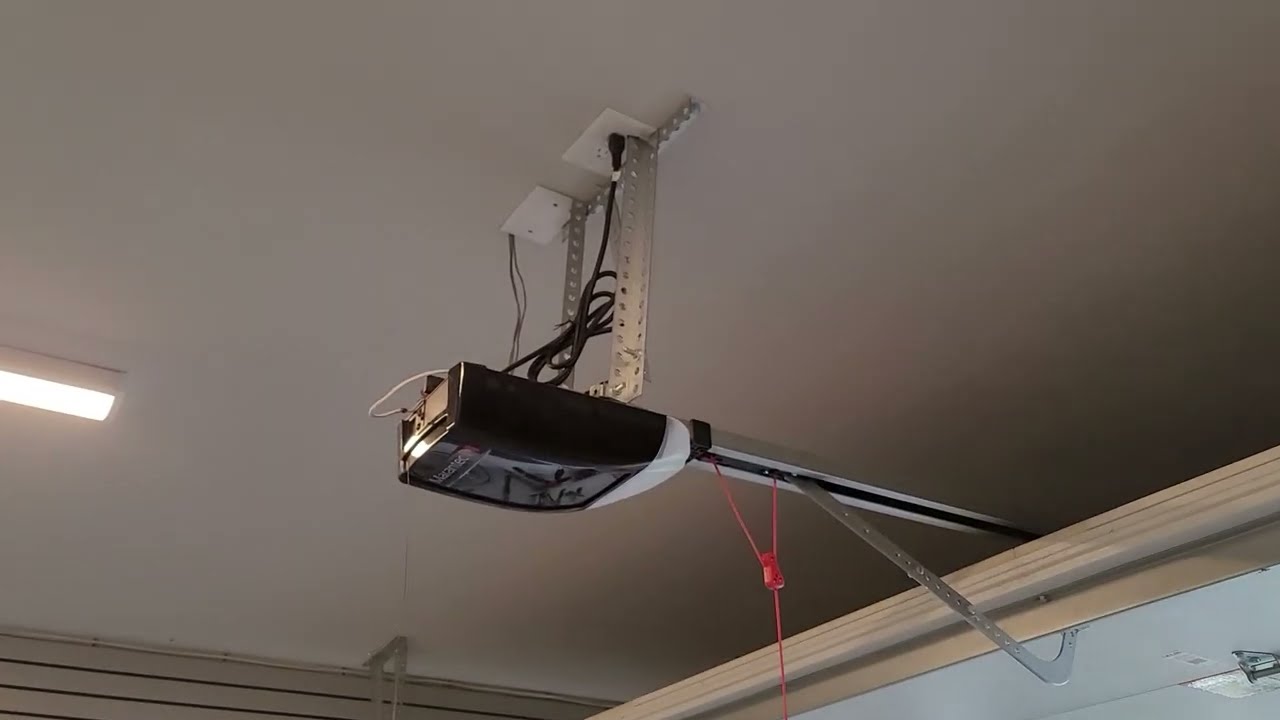 How to fix Marantec Synergy 260 Garage Door Opener light flashing slowly after circuit breaker trip