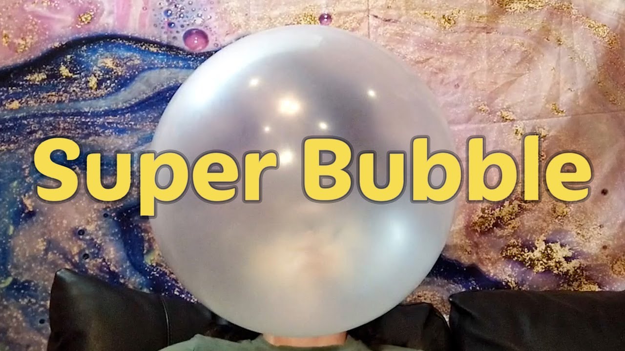 Giant Super Bubble Bubblegum Bubble! #bubblegum