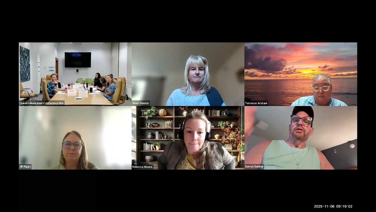 Board of Nursing Meeting - November 6, 2025