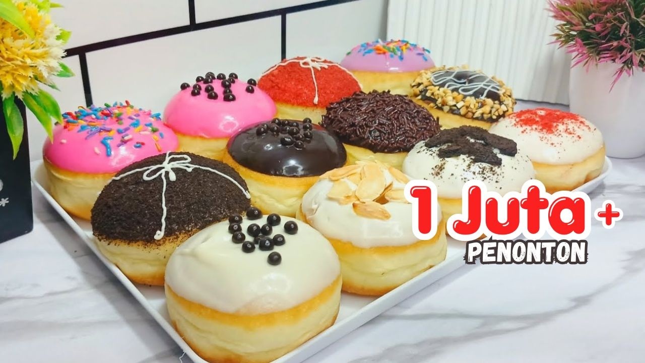 Resep Lengkap Donat Gembul dan Empuk Hingga Berhari-Hari !!