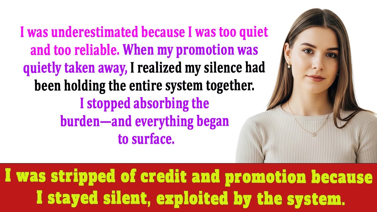 My Promotion Was Announced—Then Given to Someone Else the Same Day