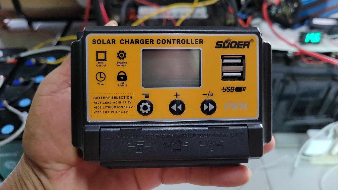 Khui hộp điều khiển sạc PWM 30A souer & bung ra xem ruột - Đam mê năng lượng