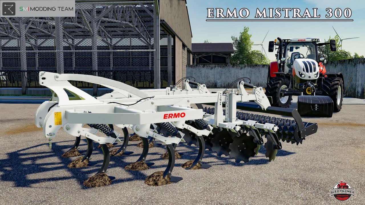 ERMO MISTRAL 300 PC/CONSOLE -  MOD BY SMI FARMING SIMULATOR 19 | ALEXFARMER