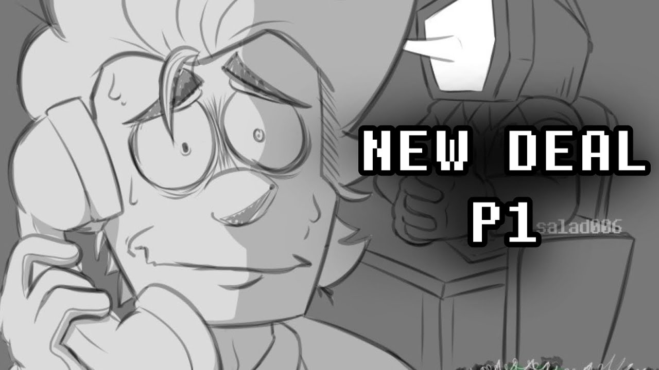 NEW DEAL (part 1) - Deltarune comic Fandub 