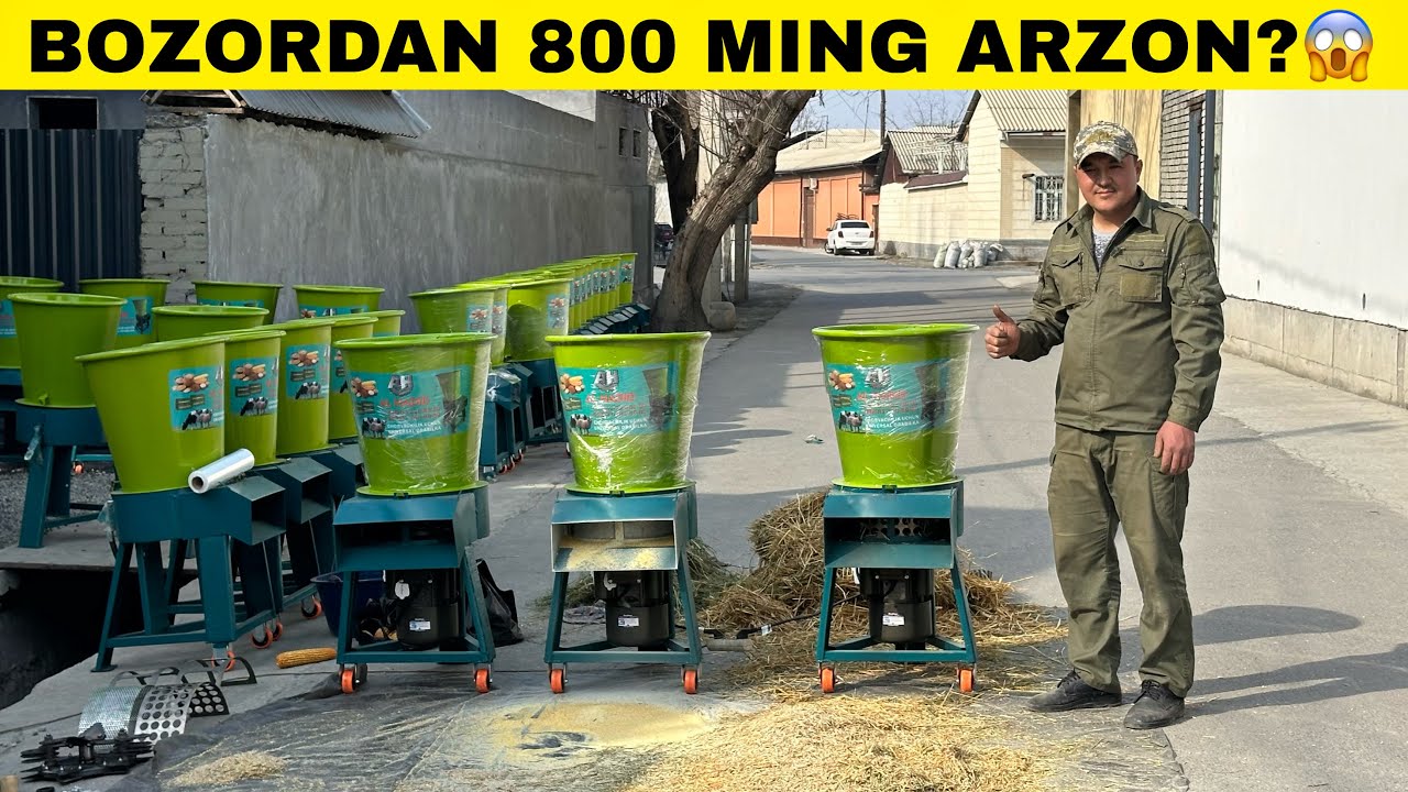 800 МИНГ СУМ АРЗОНИГА? 😱 ДРОБИЛКА СИФАТИНИ КЎРИБ НАРХИГА ИШОНМАЙСИЗ!
