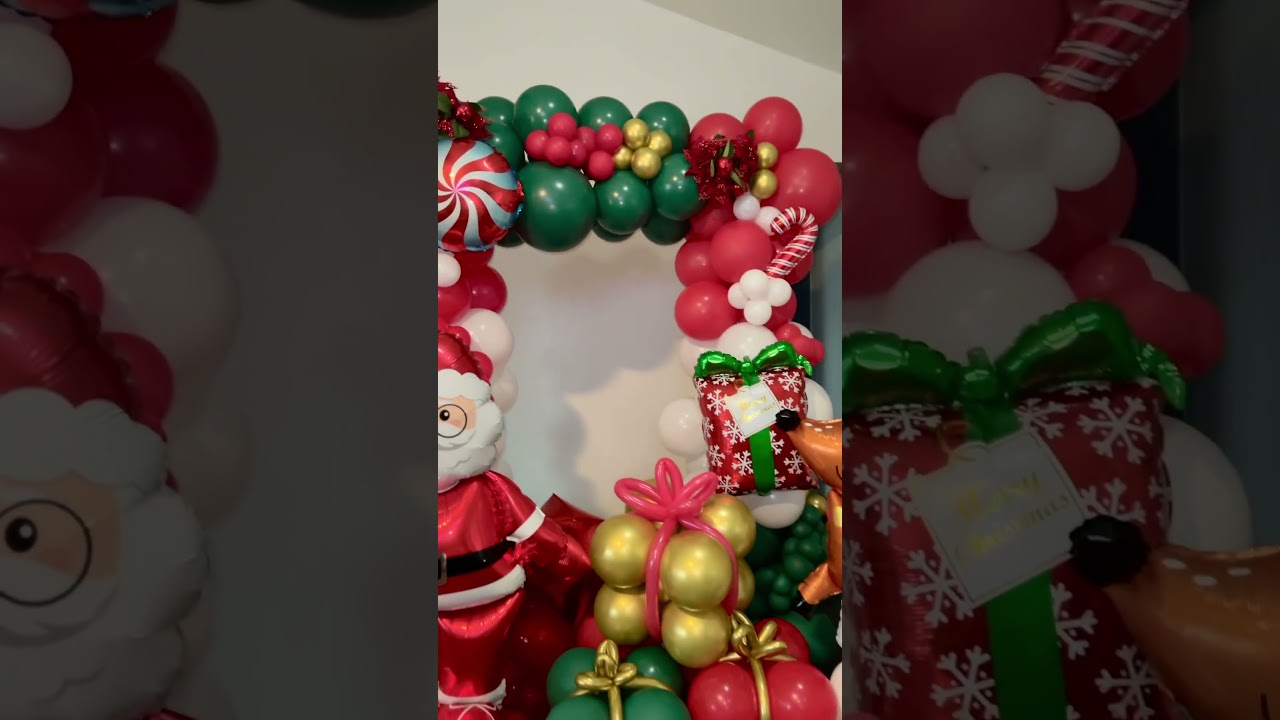 Christmas Balloon Frame🎈🎄🎅