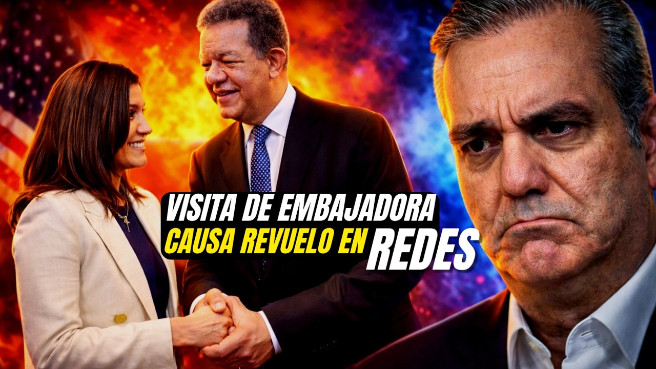 Visita de la embajadora de EE.UU. a Leonel Fernández causa revuelo en redes… Mira por qué